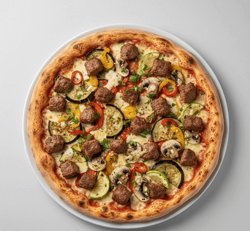 Chicken & Shish Pizza 
