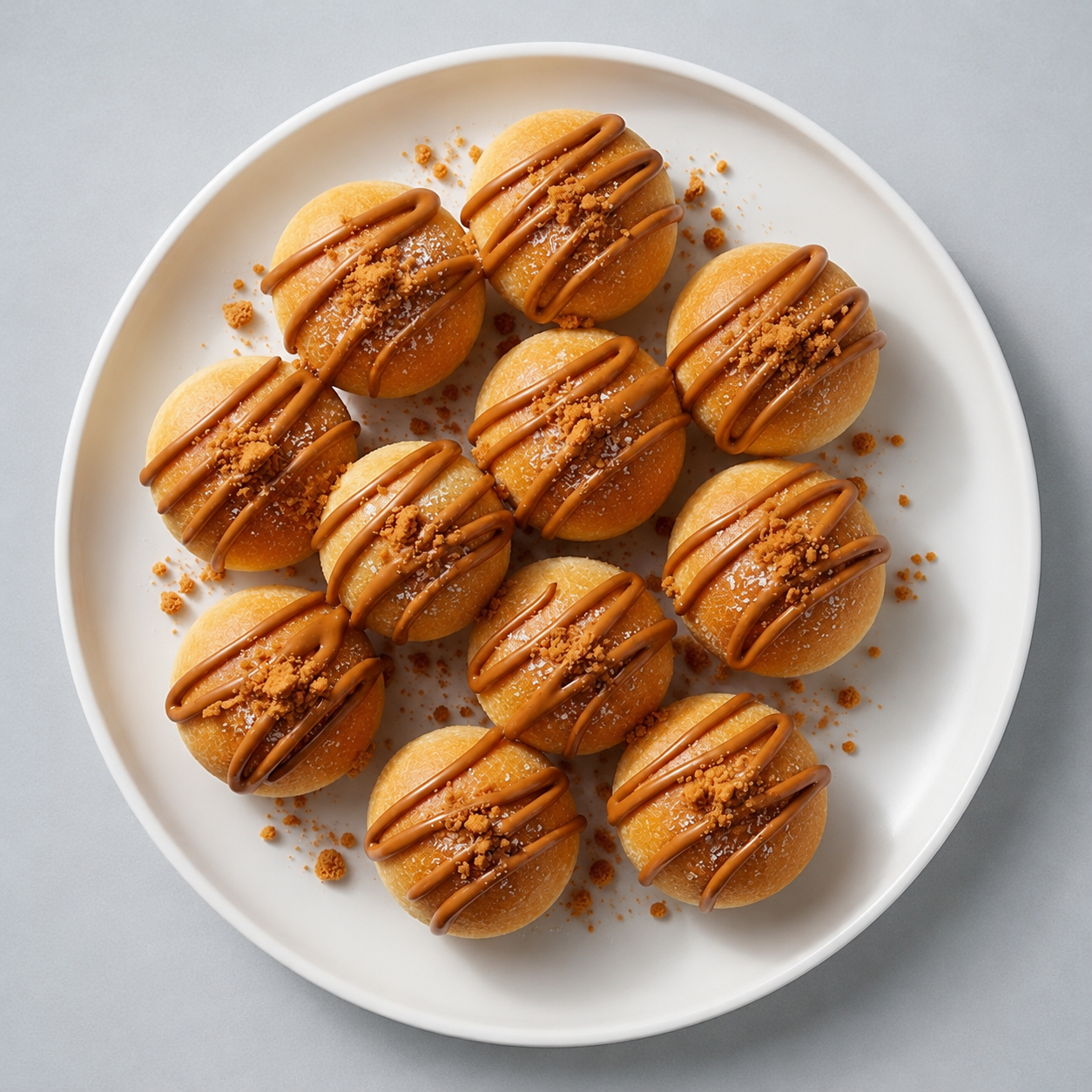 Caramel Dough Balls 