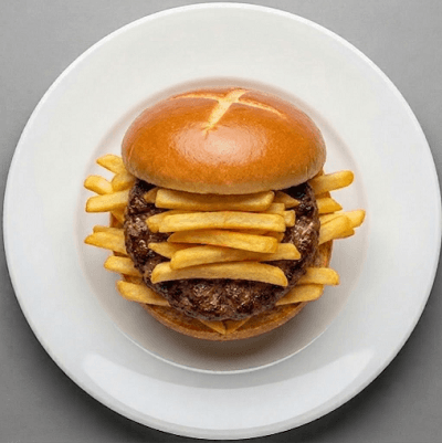 Hamburger Chip Roll 