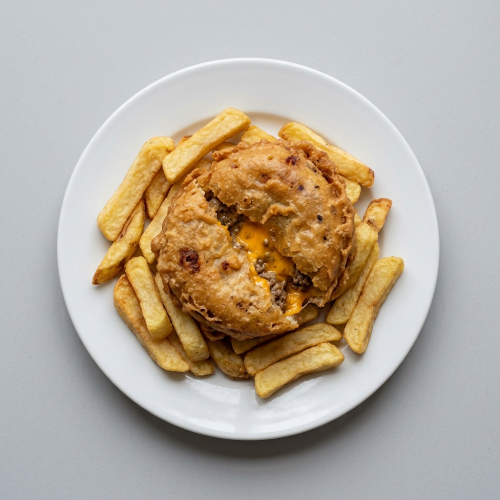 Battered Cheeseburger X1 