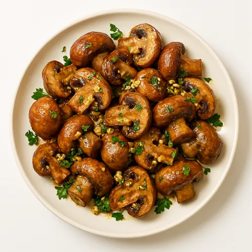 Garlic Breaded Mushrooms 