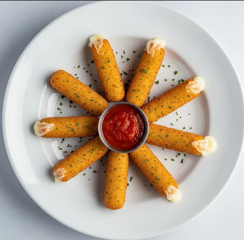 Battered Mozzarella Sticks 