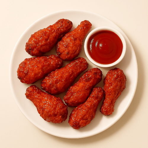 Chicken Wings With Piri Piri Sauce 