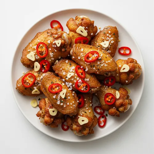 Chicken Wings With Sweet Chilli Sauce 