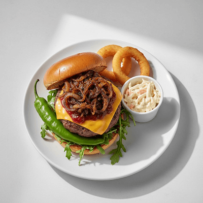 Gourmet Spicy Burger 