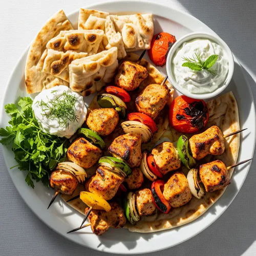 Sweet Chilli Chicken Kebab 