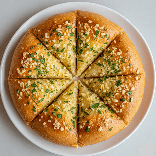 Garlic Bread Pizza 