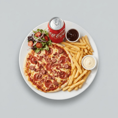 Cheese Burger Pizza 